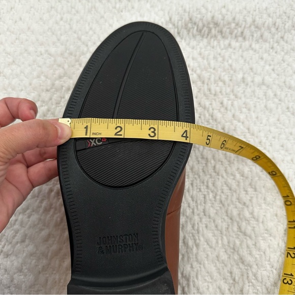 Johnston & Murphy XC4 System Waterproof Sheepskin Loafer Brown Men’s Size 8.5 M - Picture 11 of 13